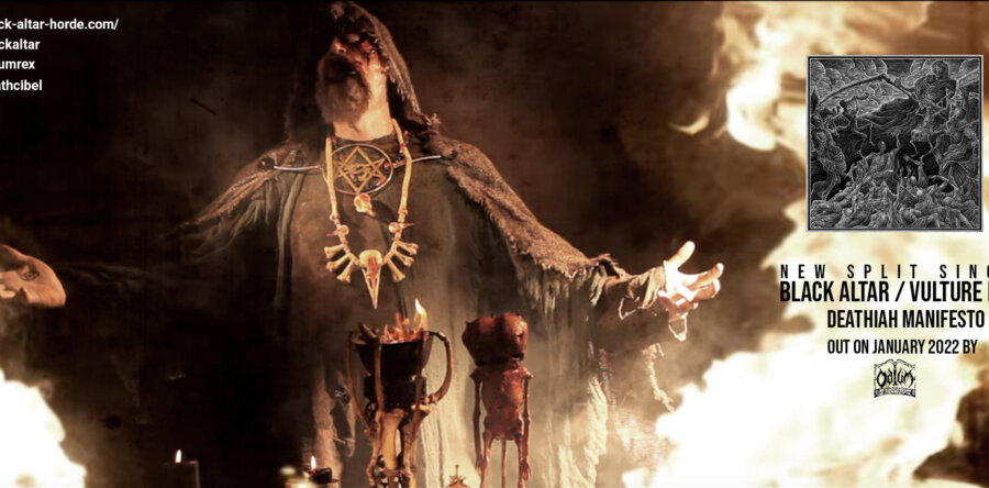 BLACK ALTAR: Ακούστε το single “Sacrilegious Congregation” από το επερχόμενο split single “Deathiah Manifesto”.