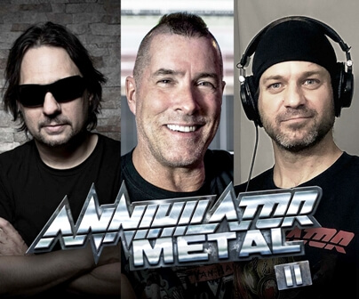 Annihilator: Οι Dave Lombardo και Stu Block συμμετέχουν στο άλμπουμ “Metal II”.
