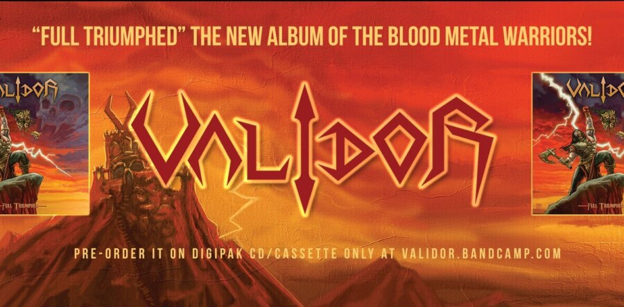 VALIDOR: Ακούστε το τραγούδι “The Ten Thousand” από το επερχόμενο album “Full Triumphed”!