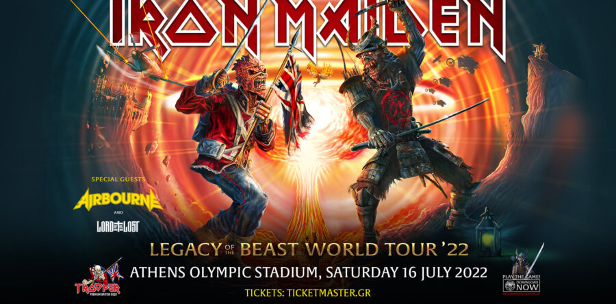 Επίσημο! Οι IRON MAIDEN στο ΟΑΚΑ στις 16 Ιουλίου 2022!