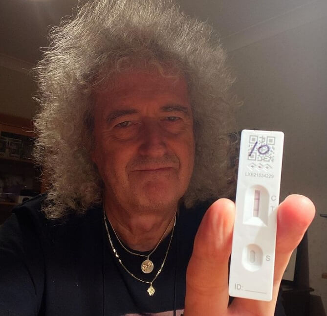 O Brian May των θρυλικών Queen, θετικός στον κορωνοϊό!