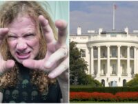 DAVE MUSTAINE: Ούρησε στο πάτωμα της τουαλέτας του Λευκού Οίκου.