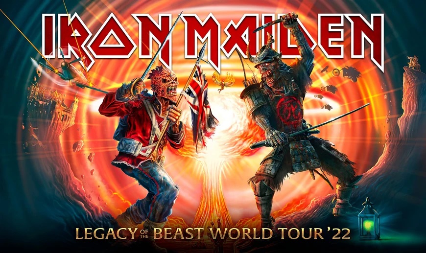 Πρόγραμμα συναυλίας IRON MAIDEN και δρομολόγια ΗΣΑΠ.