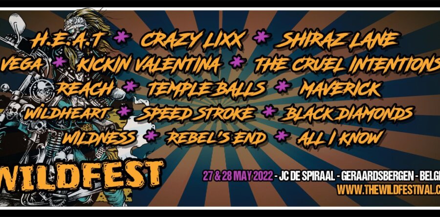Ανταπόκριση: Wildfest – Glam, Sleaze & Melodic Hardrock Festival, 27 – 28 Μαΐου 2022 – Geraardsbergen, Bέλγιο