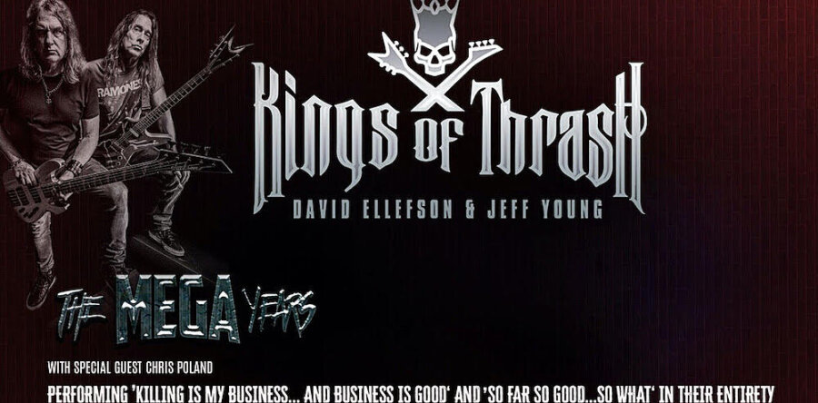 Ο David Ellefson με τον Jeff Young μαζί σε περιοδεία, παίζουν τα πρώτα albums των Megadeth!