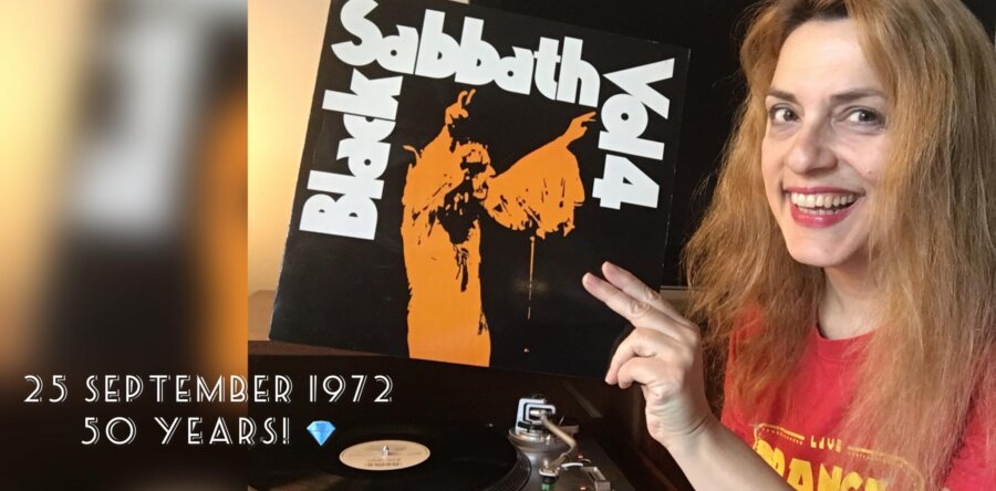 Παρουσίαση Βινυλίου: BLACK SABBATH-Vol. 4, επέτειος 50 ετών by Ophelia .D. (Βίντεο)
