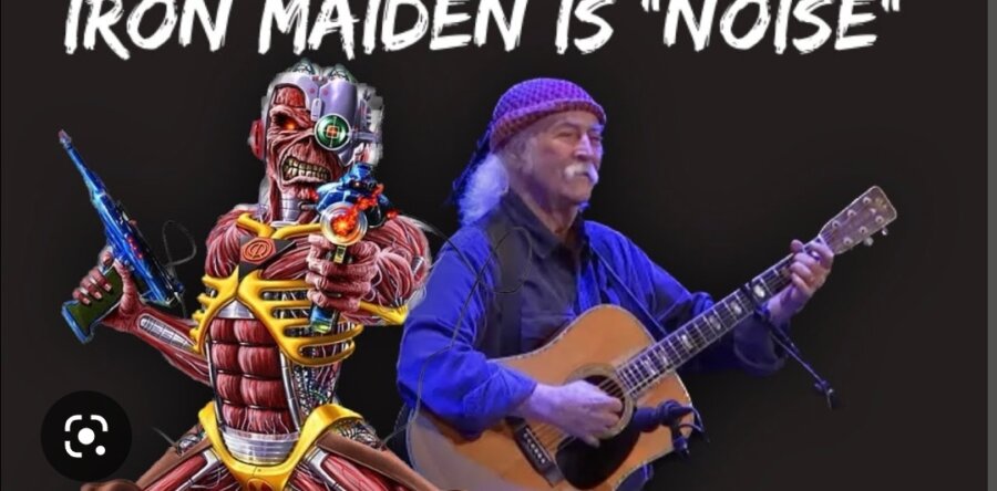 Ο David Crosby αποκαλεί “θόρυβο” τους Iron Maiden, προκαλώντας την αντίδραση του Alex Skolnick