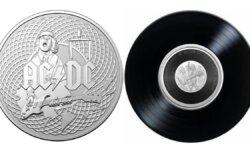 Νέα νομισματική συλλογή για τους AC/DC, εκδίδει η κυβέρνηση της Αυστραλίας για τα 50 χρόνια του θρυλικού group.