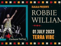 Ο ROBBIE WILLIAMS στο ROCKWAVE FESTIVAL 2023, το Σάββατο 1 Ιουλίου.