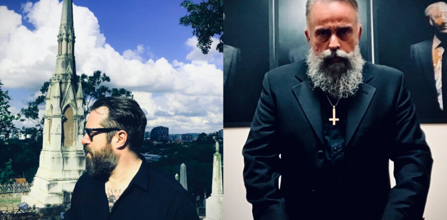 Ο dark folk artist King Dude στα φωνητικά για το solo album του The Magus, με τίτλο “Βυσσοδομώντας”.