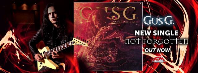 GUS G: Δείτε το official music video για το κομμάτι “Not Forgotten” απ’ το solo album του “Quantum Leap”.