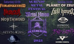 Metal Union Agrinio Festival με FIREWIND, NERVOSA, Planet Of Zeus, Full House B.C κ.ά.