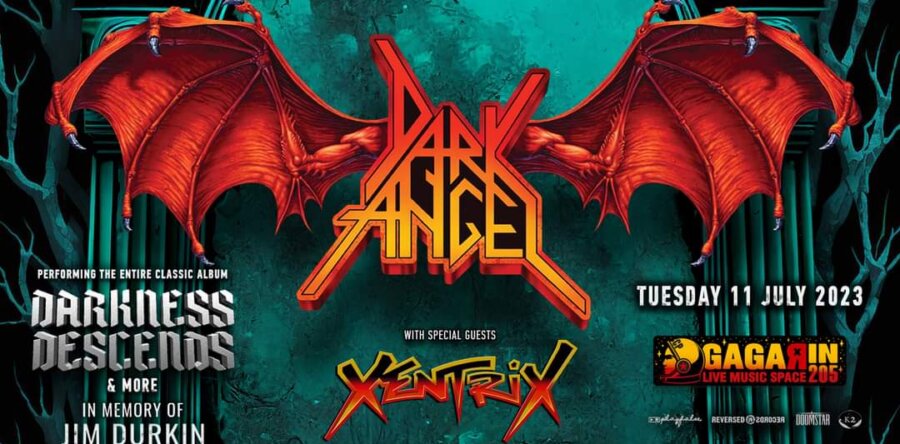 Οι DARK ANGEL με special guests τους XENTRIX στην Αθήνα, τον Ιούλιο!