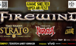 GIMME SHELTER OPEN AIR FEST: FIREWIND, TIMO TOLKKI’S STRATO, NERVOSA & LAZY MAN’S LOAD στην Τεχνόπολη!