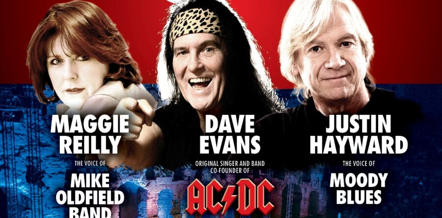 CLASSIC ROCK 7: DAVE EVANS, JUSTIN HAYWARD, MAGGIE REILLY- Τρείς αυθεντικές rock θρυλικές φωνές για πρώτη φορά στο Ηρώδειο!