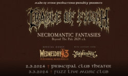 Οι Cradle of Filth στην Ελλάδα με Wednesday 13 και Sick ‘n’ Beatiful το 2024!