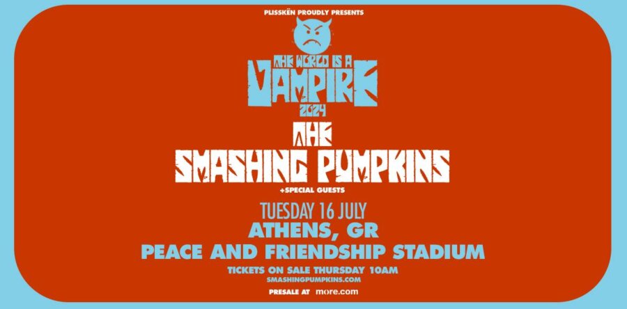Οι SMASHING PUMPKINS στην Αθήνα!