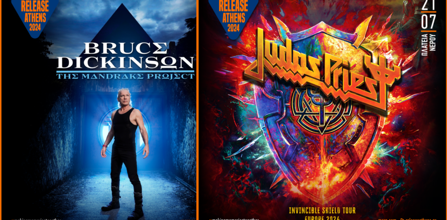 BRUCE DICKINSON και JUDAS PRIEST στο Release Athens 2024!