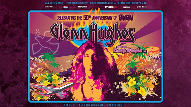 GLENN HUGHES: Έρχεται στην Ελλάδα για δυο συναυλίες τον Μάιο.