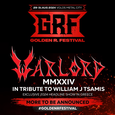 Οι Warlord στην Ελλάδα και στο Golden R. Festival 2024