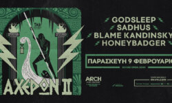 Ανταπόκριση: 2ο ΑΧΕΡΩΝ Music Sessions:- GODSLEEP, SADHUS, Blame Kandinsky,Honeybadger @ Arch Club Live Stage, Αθήνα (09/02/2024)