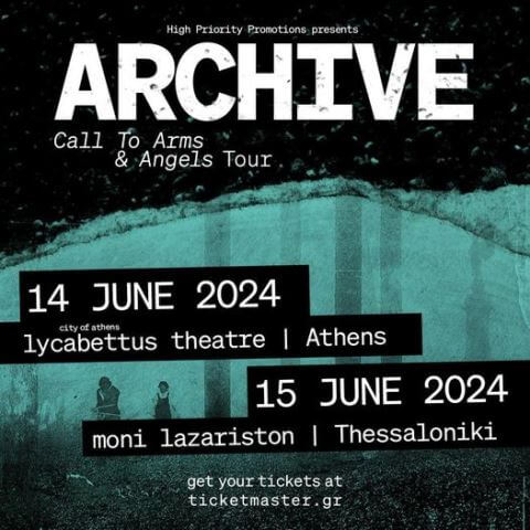 Οι Archive επιστρέφουν στην Ελλάδα για 2 συναυλίες!
