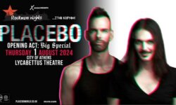Rockwave Nights: Οι PLACEBO την Πέμπτη 1 Αυγούστου στο Λυκαβηττό!