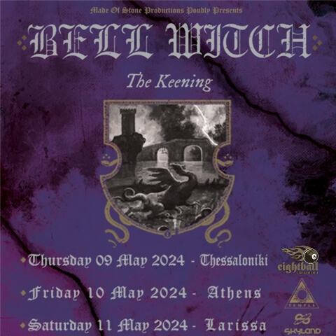 Οι αμερικανοί BELL WITCH και THE KEENING σε Θεσσαλονίκη, Αθήνα και Λάρισα!