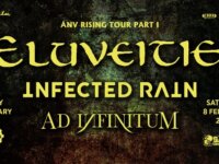 ELUVEITIE w/ INFECTED RAIN, AD INFINITUM σε Θεσσαλονίκη και Αθήνα τον Φεβρουάριο!