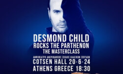 Ο Desmond Child στην Αθήνα για ένα μοναδικό Masterclass