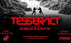 Οι TESSERACT μαζι με τους NOVELISTS σε Θεσσαλονίκη και Αθήνα τον Ιανουάριο!