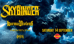 SKYBINDER Live @ Kyttarο w/ Karma Violens, Novelty, Orion, το Σάββατο 14 Σεπτεμβριου 2024