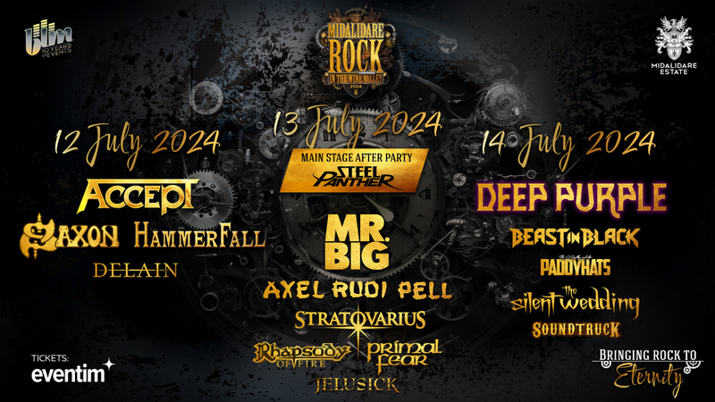 Ανταπόκριση: ACCEPT, SAXON, HAMMERFALL, DELAIN @ Midalidare Rock In The Valley Festival, Βουλγαρία (12/07/2024)
