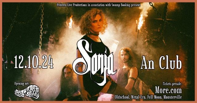 Οι SONJA στο An Club τον Οκτώβριο!