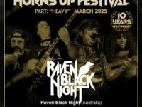 Οι Αυστραλοί epic doom metalers RAVEN BLACK NIGHT, το πρώτο group που ανακοινώθηκε για το HORNS UP FESTIVAL 2025