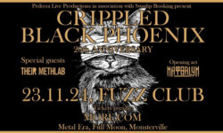 20 years CRIPPLED BLACK PHOENIX  w/ Their Methlab & Ναφθαlyn το Νοέμβρη στην Αθήνα