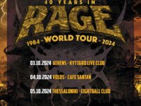 Angelo Perlepes’ Mystery & Achelous special guests στη συναυλία των RAGE στην Αθήνα
