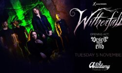 Οι σκοτεινά μελωδικοί metalers WITHERFALL το Νοέμβρη στην Αθήνα