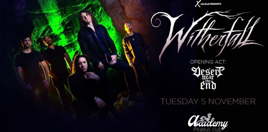 Οι σκοτεινά μελωδικοί metalers WITHERFALL το Νοέμβρη στην Αθήνα
