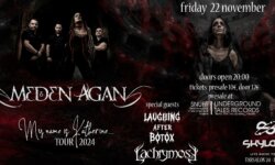 MEDEN AGAN: “My name is Katherine” album release shows σε Λάρισα, Κομοτηνή και Θεσσαλονίκη