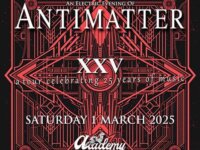 Οι εμβληματικοί dark/progressive rock ANTIMATTER του Mick Moss στο Piraeus Club Academy το Σάββατο 1η Μαρτίου 2025