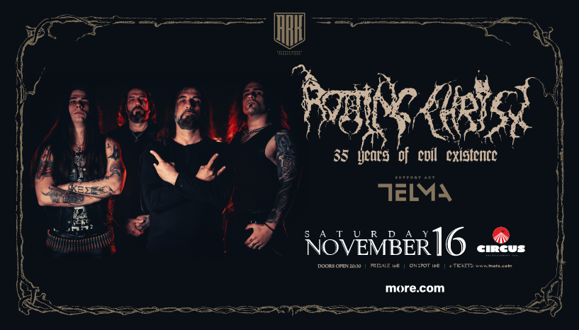Οι ROTTING CHRIST στη Λάρισα, στις 16 Νοεμβρίου!