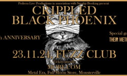 Last Details | 20 years CRIPPLED BLACK PHOENIX | 23.11.24, Fuzz Club | special guests: Their Methlab