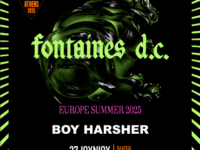 Το Release Athens 2025 υποδέχεται τους Fontaines D.C. & τους Boy Harsher, την Παρασκευή 27 Ιουνίου, στην Πλατεία Νερού.