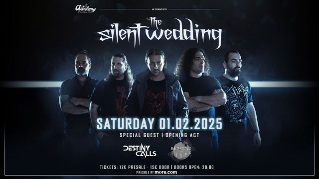 ΤΗΕ SILENT WEDDING στο Piraeus Club Academy τον Φεβρουάριο