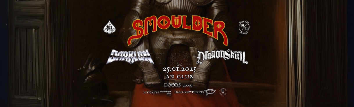 Οι Καναδοί epic metallers Smoulder έρχονται για πρώτη φορά στην Αθήνα