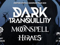 DARK TRANQUILLITY – MOONSPELL – HIRAES στην Ελλάδα τον Απριλιο