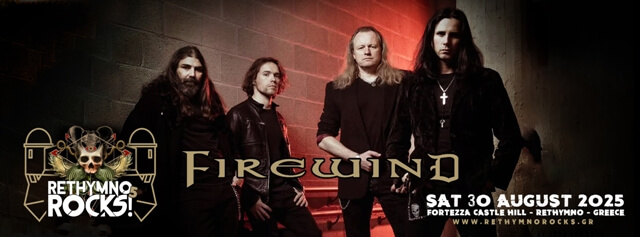 Το Rethymno Rocks! #5 υποδέχεται τους Firewind!