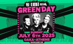 The Kooks, Inhaler, The Overjoyed τα support για τους Green Day στο Ejekt Festival