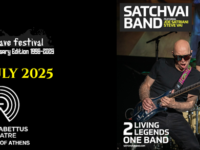 Τα θρυλικά είδωλα της ηλεκτρικής κιθάρας Joe Satriani και Steve Vai, στο Λυκαβηττό!
